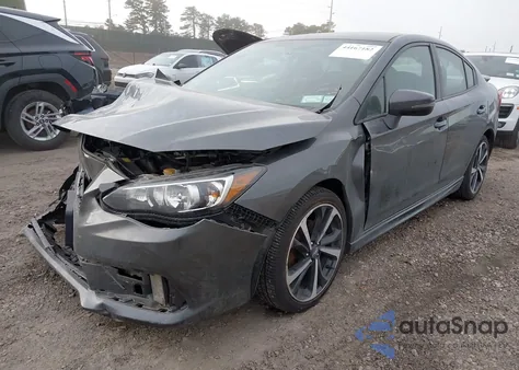 2022 Subaru Impreza Sport from USA, damaged, VIN 4S3GKAL62N3609417